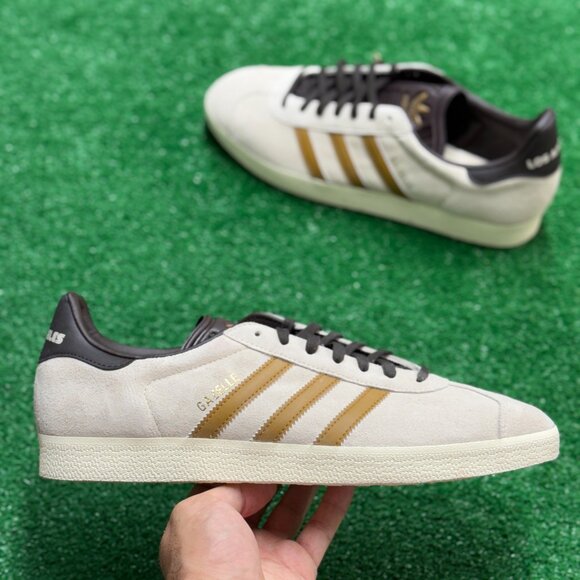Adidas Gazelle L.A.F.C. Mens Casual Shoes White IH0203 NEW Multi Sz - Picture 1 of 4